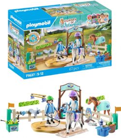 PLAYMOBIL HORSES OF WATERFALL - ARÈNE D'EQUITATION #71637 (0225)